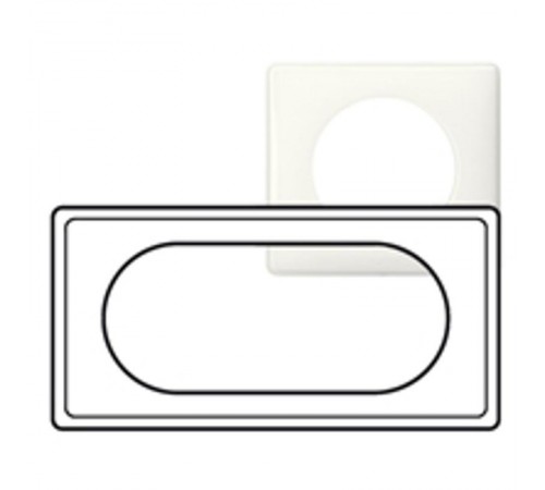 Celiane Белый глянец Рамка 4/5 мод  066635  Legrand