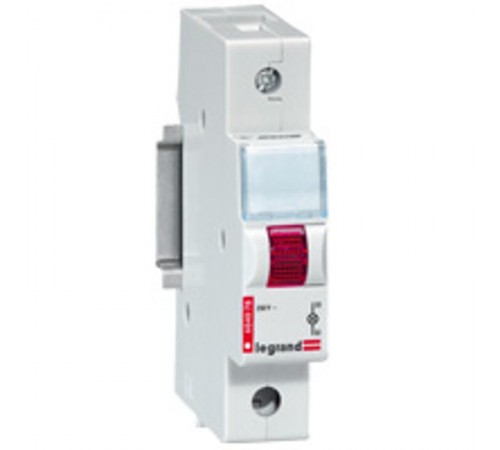 Моноблочный индикатор - 1 лампа - красная - 1 модуль  604078  Legrand