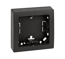 Simon 73 Рамка универсальная, 1 пост, 75*75мм, S73 Loft, графит  73610-62  Simon