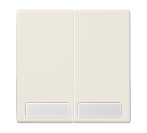 Клавиши для сдвоенной кнопки BCU;  поле для надписи  LS995NA  Jung