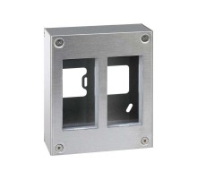 Simon CIMA 500 Бокс на 2 модуля 500CIMA, наружный монтаж, 168х67х144,5мм, сталь  51000012-036  Simon