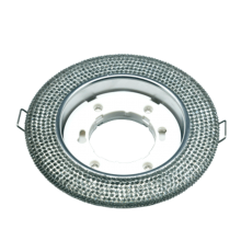 Светильник встраиваемый GX53R-crystal R02L под лампу GX53 с подсветкой 230B Тонированный/ Хром  4690612016214  IN HOME