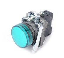 Сигнальная лампа в сборе модульная 22 мм зеленая 230-240В АС  SB4BVM3  SE