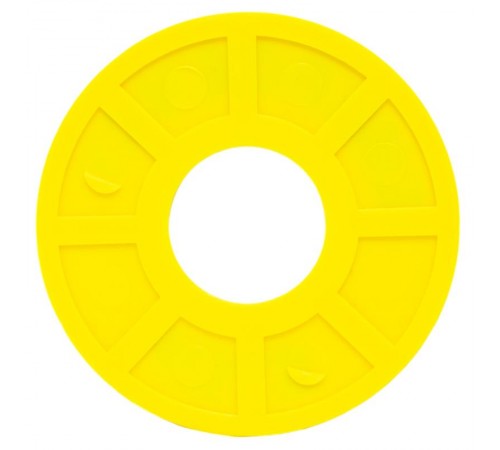 Табличка для кнопок 22 мм "EMERGENCY STOP"  scep-es  EKF