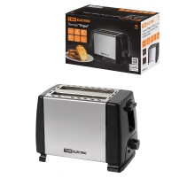 Тостер "Утро", 700 Вт, 2 тоста, нерж. сталь, черный, TDM  SQ4003-0002  TDM