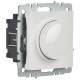 BRITE Светорегулятор поворотно-нажимной 600Вт СС10-1-0-БрБ белый   BR-D20-0600-K01  IEK