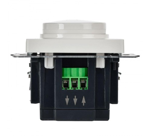 BRITE Светорегулятор поворотно-нажимной 600Вт СС10-1-0-БрБ белый   BR-D20-0600-K01  IEK