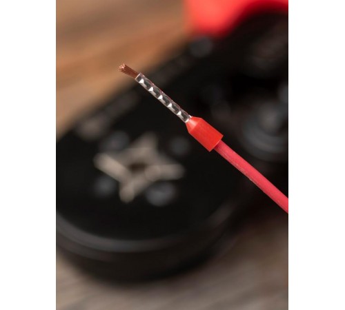 Наконечник штыревой втулочный изолированный НШвИ 1,0-12 (50шт.) EKF PROxima  nhvi-1.0-12  EKF