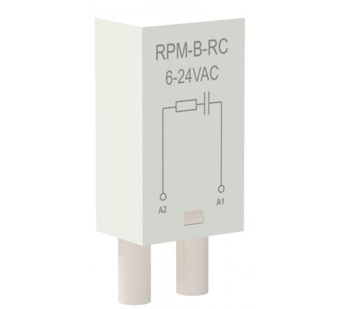 Модуль защиты для реле RC-цепь 6-24В AC  RPM-B-RC-AC6-24V  ONI