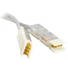 Патч-корд PC-110-110-2P-C5-1M-LSZH-GY 110 тип-110 тип, 2 пары, Cat.5, LSZH, 1 м, серый  229909  Hyperline