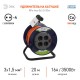 Удлинитель силовой ЭРА RPx-4es-3x1.5-20m на п. катушке c/з 4 гн 20м ПВС 3х1.5  Б0046849  ЭРА