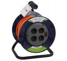 Удлинитель силовой ЭРА RPx-4es-3x1.5-20m на п. катушке c/з 4 гн 20м ПВС 3х1.5  Б0046849  ЭРА