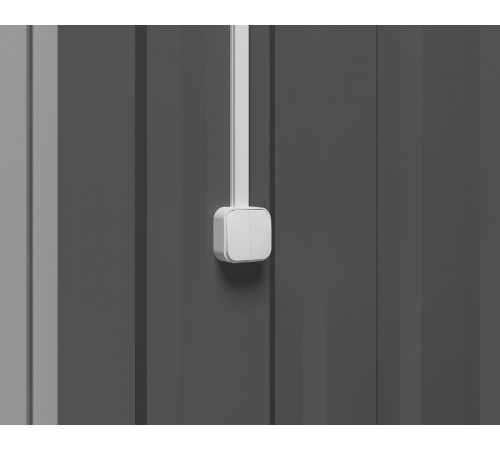 Quteo Белый Выключатель 2-клавишный 10А  782202  Legrand