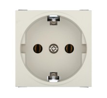Розетка с з/к, без шторок (бежевый) LK45  851301  Ecoplast
