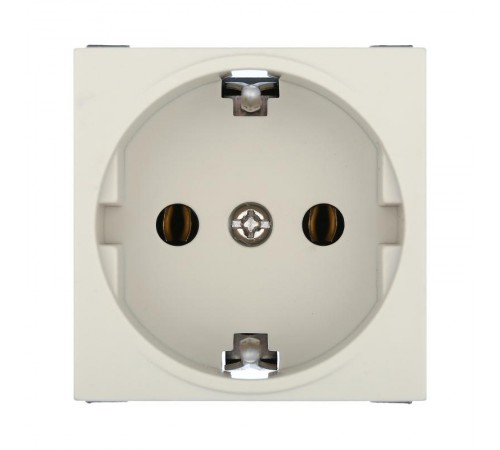 Розетка с з/к, без шторок (бежевый) LK45  851301  Ecoplast