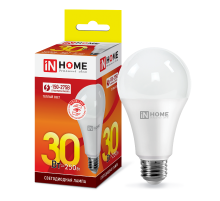 Лампа светодиодная LED-A70-VC 30Вт 230В Е27 3000К 2700Лм  4690612024127  IN HOME