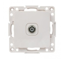 Стокгольм Механизм Розетки TV 1-местной 75Ом 5-862МГц белый PROxima  EYA00-027-10  EKF