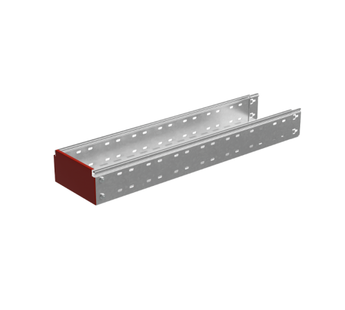 Заглушка лотка 100х400 мм "ПЛЮС" HD  ZUplus100-400 HD   КМ-профиль