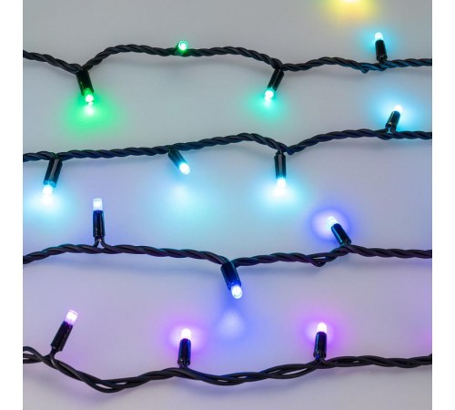 Светодиодная гирлянда ARD-STRING-PRO-10000-BLACK-95LED-LIVE RGBW-DMX (24V, 10W) (Ardecoled, IP65)  031751  Arlight