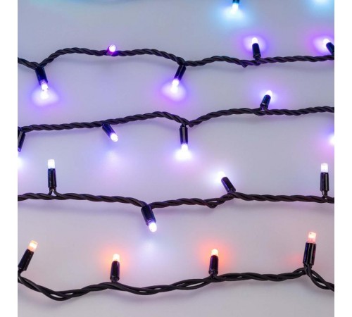 Светодиодная гирлянда ARD-STRING-PRO-10000-BLACK-95LED-LIVE RGBW-DMX (24V, 10W) (Ardecoled, IP65)  031751  Arlight