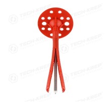 Дюбель для теплоизоляции 10х180 с металлическим гвоздём с термоголовой (200 шт.) ( 8,97 кг)  130103  Tech-KREP