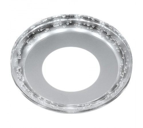 Светильник светодиодный встраиваемый круг AL2330, 6W, 480 Lm, 4000К и подсветка 4000К, белый  29584  FERON