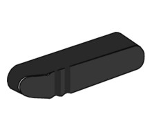 Ручка управления OHBS9/1 (черная) прямого монтажа для рубильников ОТ63..125F  1SCA108689R1001  ABB