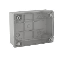 Коробка распределительная с гладкими стенками, прозрачная, IP56, 380х300х120мм  54420  DKC