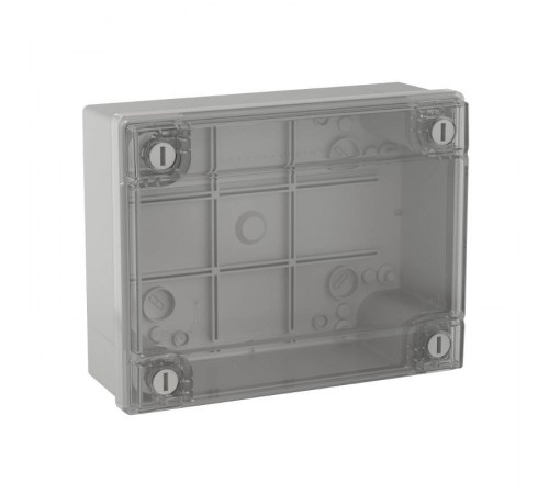 Коробка распределительная с гладкими стенками, прозрачная, IP56, 380х300х120мм  54420  DKC