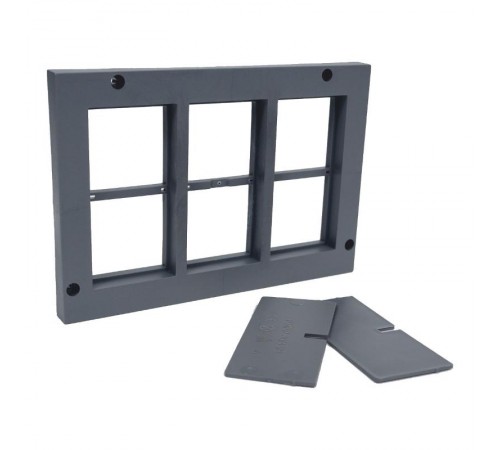 Рамка приборная на 6 модулей 45х45 PP 80/45/6 (LB)  PP 80/45/6_LB  Kopos