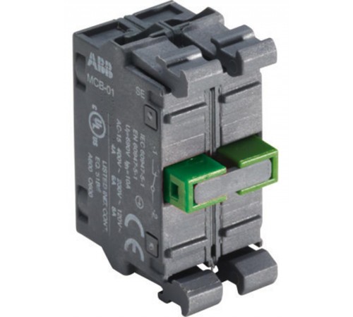 Контактный блок MCB-20 фронтального монтажа 2НО  1SFA611610R1002  ABB
