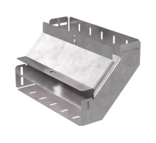 Угол вертикальный внутренний 90 градусов с крышкой Стандарт 300х80  PR16.0447  Промрукав