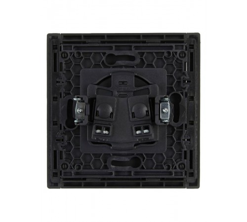 FORTE&PIANO Розетка без заземления, без шторок в/к 10А FP318 серый  FP-R10-10-K03  IEK