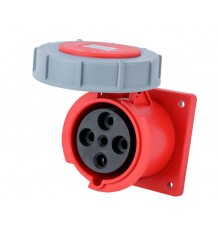 Розетка для скрытой проводки 3Р+РЕ 125А 380В IP67 РЩ-103  26273DEK  DEKraft