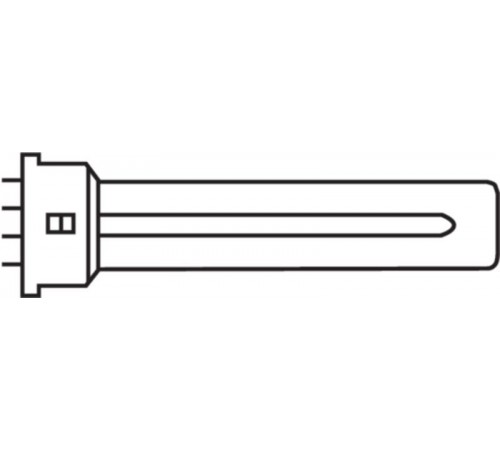 Лампа энергосберегающая КЛЛ 9Вт 2G7 830 U образная DULUX S/E  4050300589398  Osram