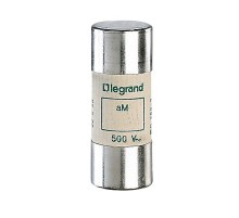 Предохранитель промышленный цилиндрический аМ 22x58 16а 500В без бойка  015016  Legrand