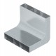 Вертикальный угол 90° кабельного канала EUK 250x48/3 секц. (сталь) (KV3 25048)  7400652  OBO Bettermann