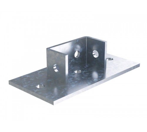 Крепление к потолку для двойного С-образного профиля 41х41, INOX 304  IBSF8202C  DKC