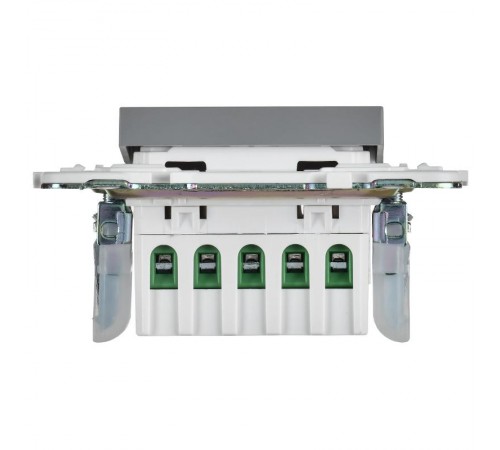 SKANDY Кнопка звонка с индикацией для отелей 10А SK-V17Gr серый   SK-V14-2-10-K03  IEK