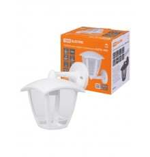 Светильник садово-парковый "СИТИ" НБУ 07-60-002 У1 4-х гранник настенный вниз белый  SQ0330-1312  TDM