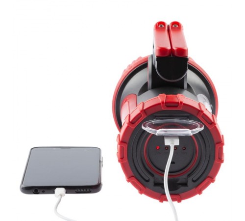 Фонарь прожекторный  PA-704 10W SMD+ COB, литиевый акк 6000мАч/ 3,7V, IP65, microUSB, PowerBank  Б0041473  ЭРА