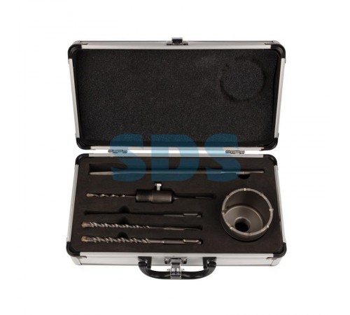 Набор для установки подрозетников KRANZ SDS PLUS, 5 предметов KR-91-0431  Kranz