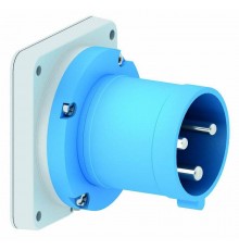 Вилка настенная 63A 3р(2P+PE) 6h 230V IP44 фланец 110х106 2834 I 2834-Bals I Bals