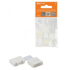 Коннектор для жесткого L-соединения двух светодиодных лент шириной 10 мм, (уп. 2 шт)  SQ0331-0412  TDM