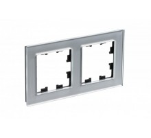 AtlasDesign Nature Рамка 2-ая, стекло Алюминий ATN320302 SE