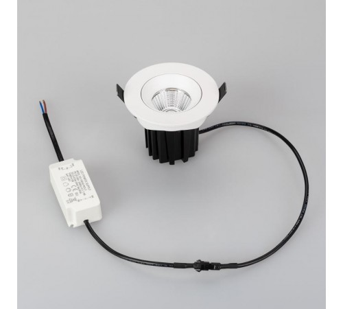 Светильник MS-ATOLL-BUILT-TURN-R94-10W Day4000 (WH, 36 deg, 230V) (Arlight, IP54 Металл, 5 лет) 039067  Arlight