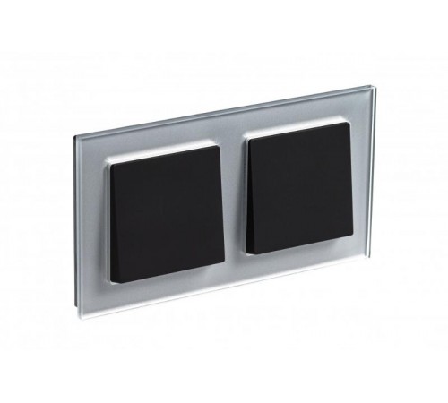 AtlasDesign Nature Рамка 2-ая, стекло Алюминий ATN320302 SE