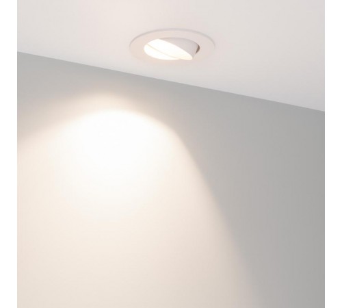 Светильник MS-ATOLL-BUILT-TURN-R94-10W Day4000 (WH, 36 deg, 230V) (Arlight, IP54 Металл, 5 лет) 039067  Arlight