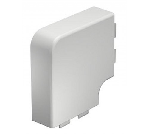 Крышка плоского угла кабельного канала WDK 40x110 мм (ПВХ,белый) (WDK HF40110RW)  6192874  OBO Bettermann