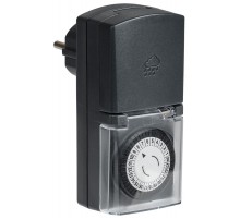 РТМ-4 Розетка-таймер механ. 30мин 24ч 48on/off 16А IP44  ERT-20-1-16-S-30-0-44-K01  IEK